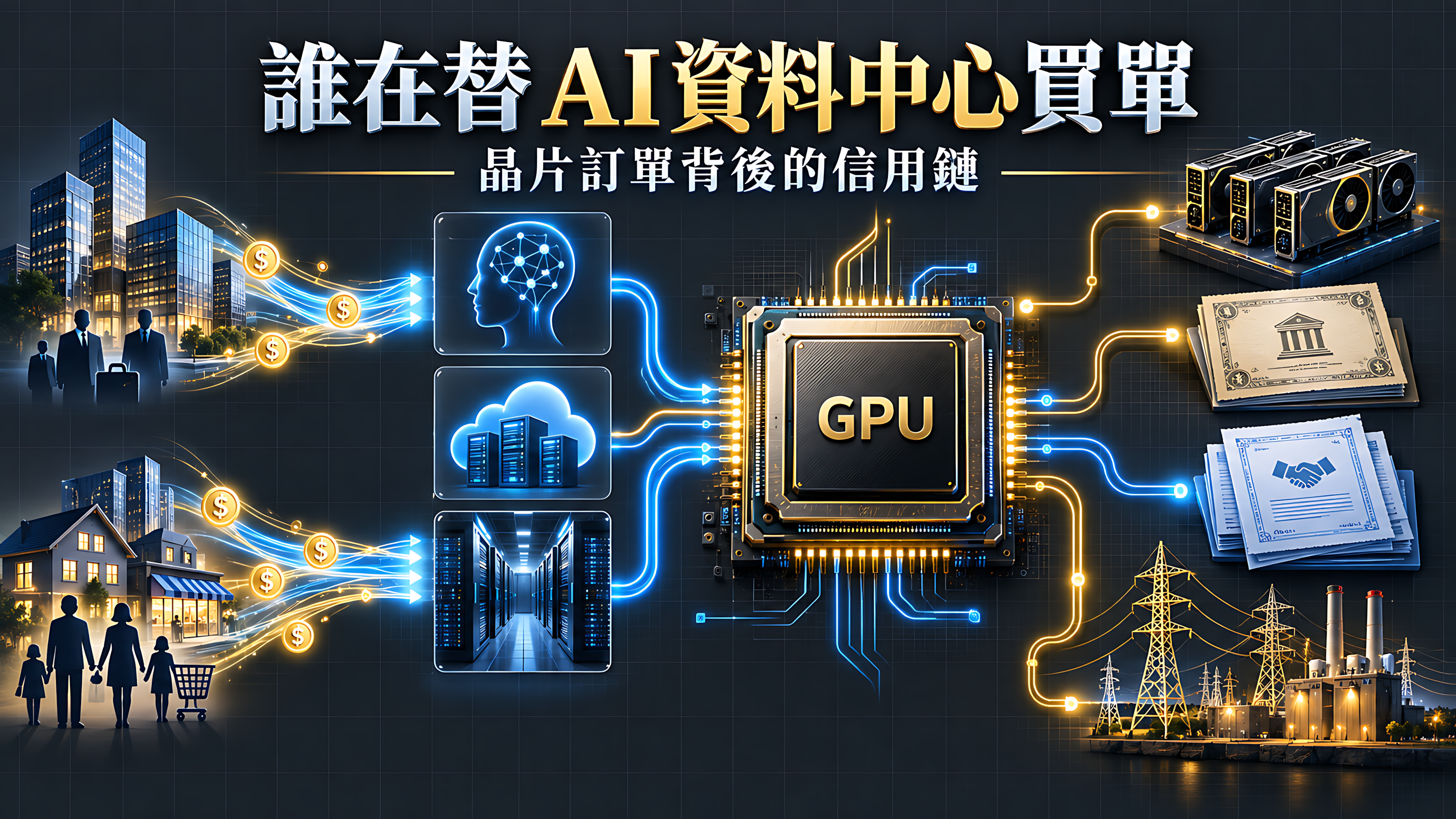 誰在替 AI 資料中心買單