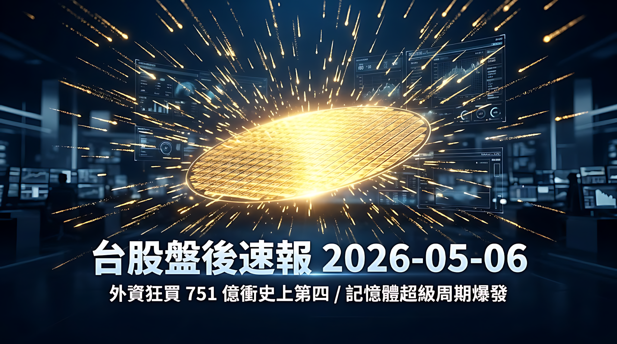 台股盤後速報 2026-05-06