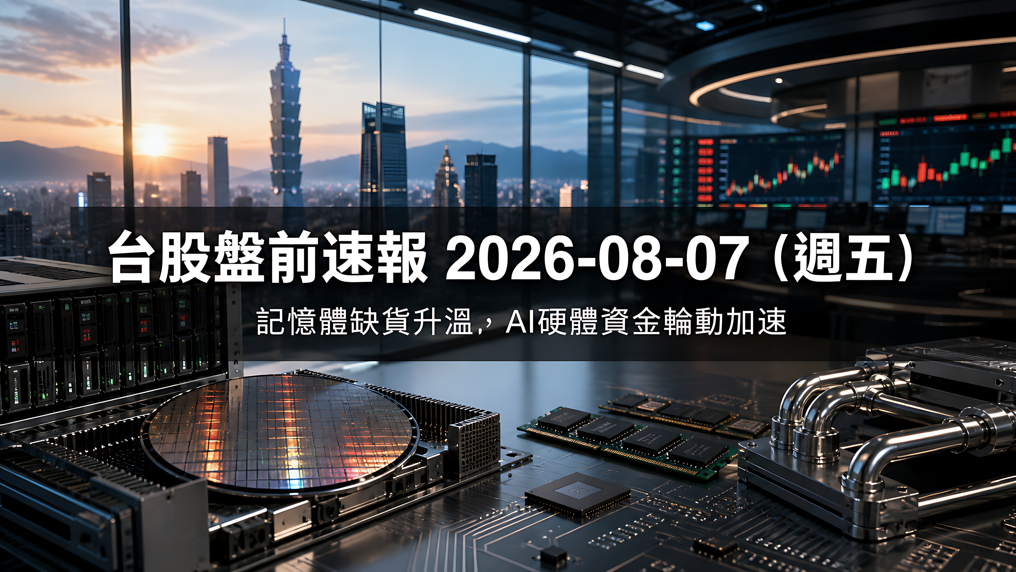 台股盤前速報 2026-08-07