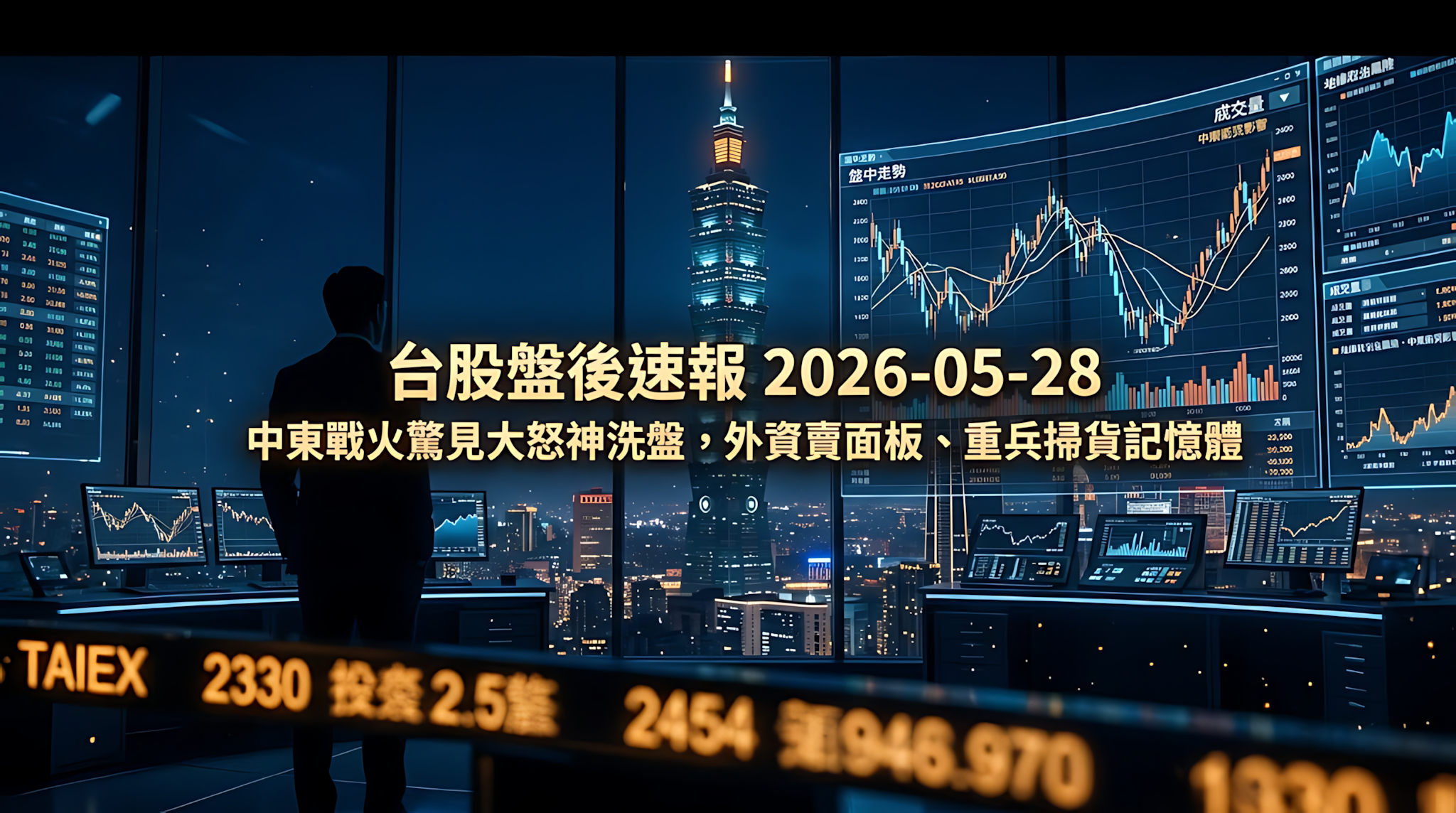 台股盤後速報 2026-05-28 摘要圖