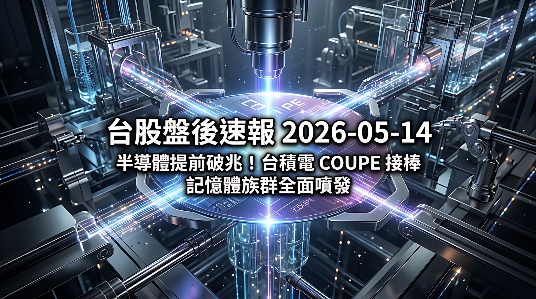 台股盤後速報 2026-05-14 資料圖表