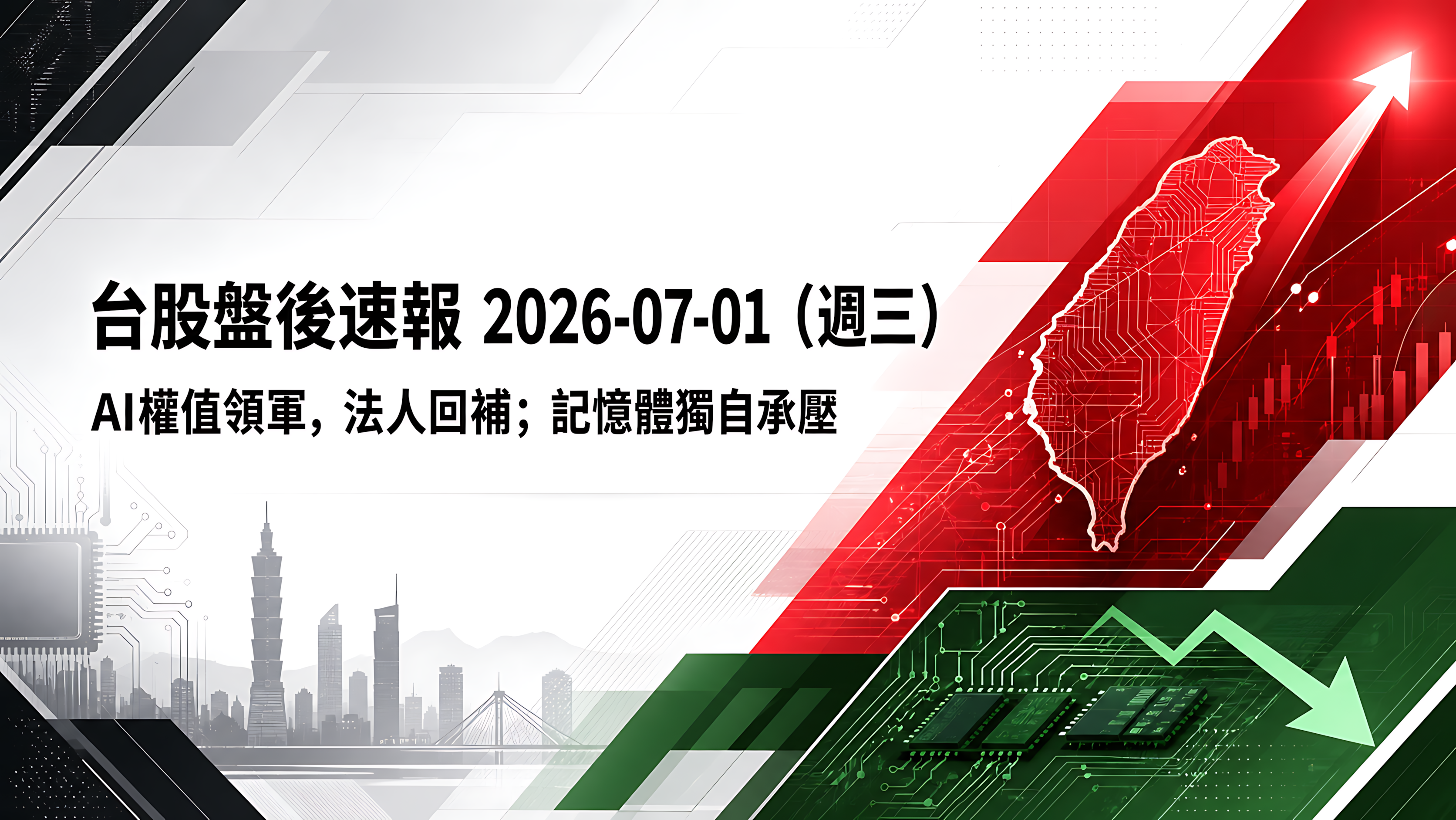 台股盤後速報 2026-07-01