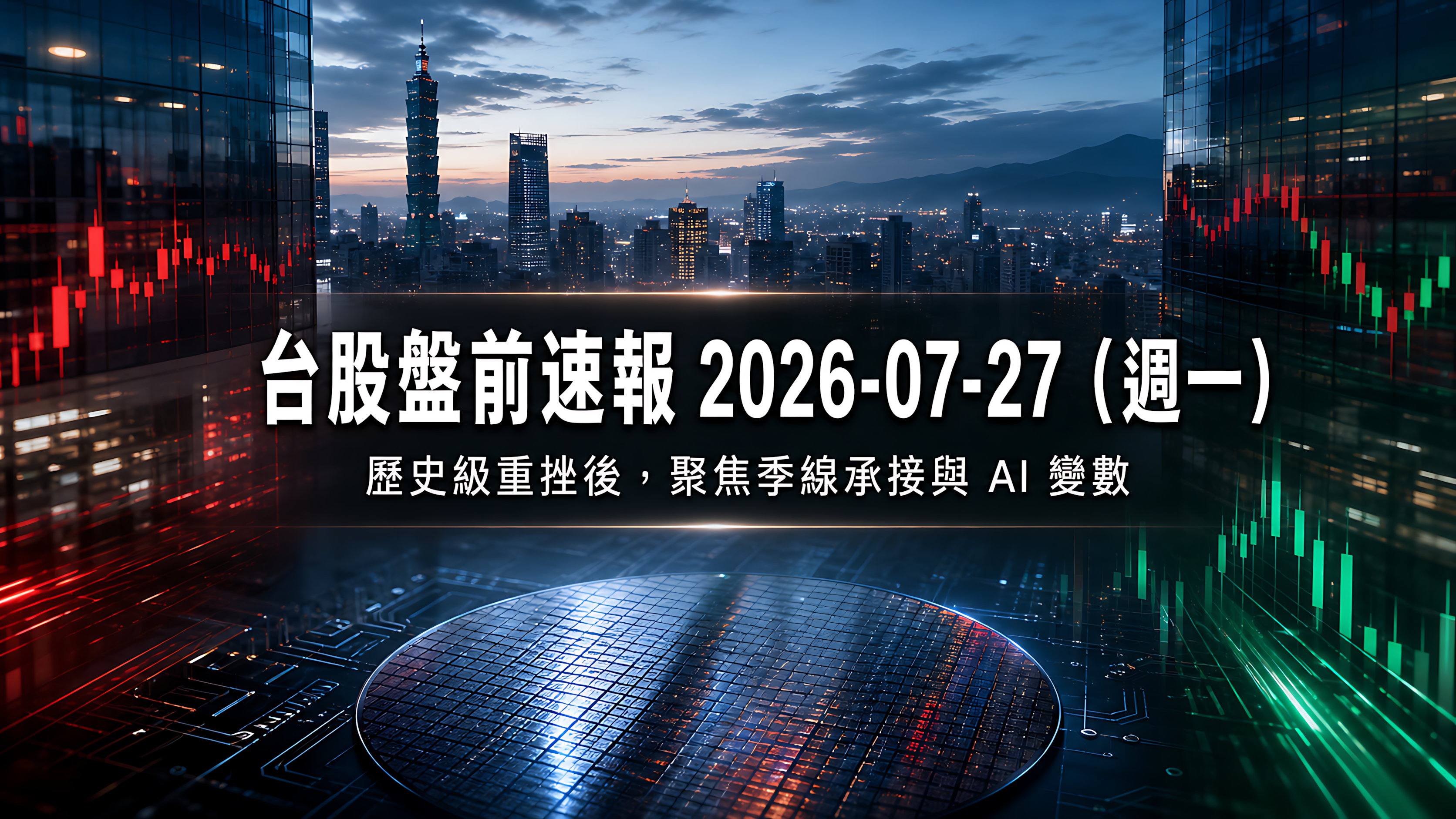 台股盤前速報 2026-07-27