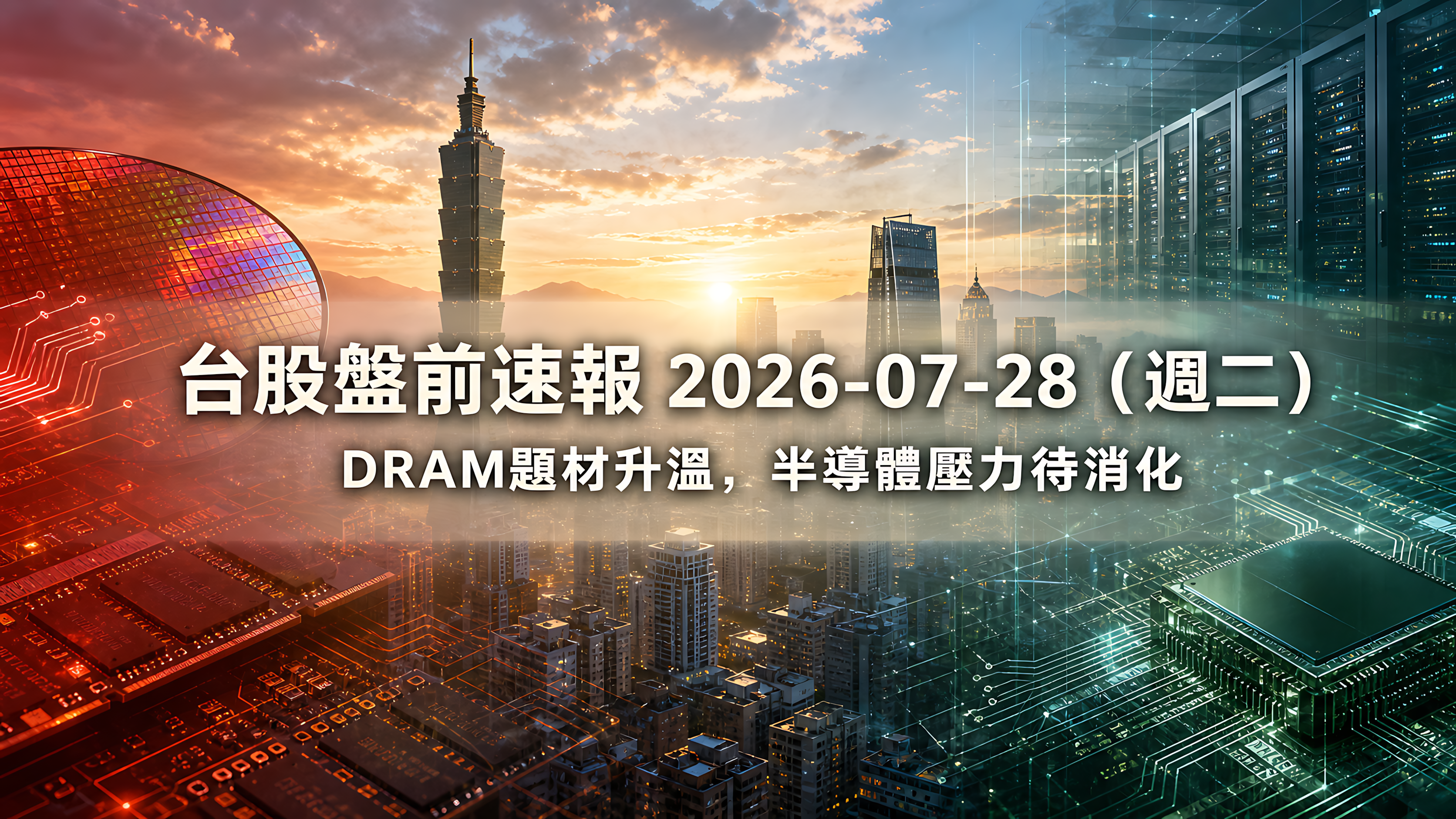 台股盤前速報 2026-07-28