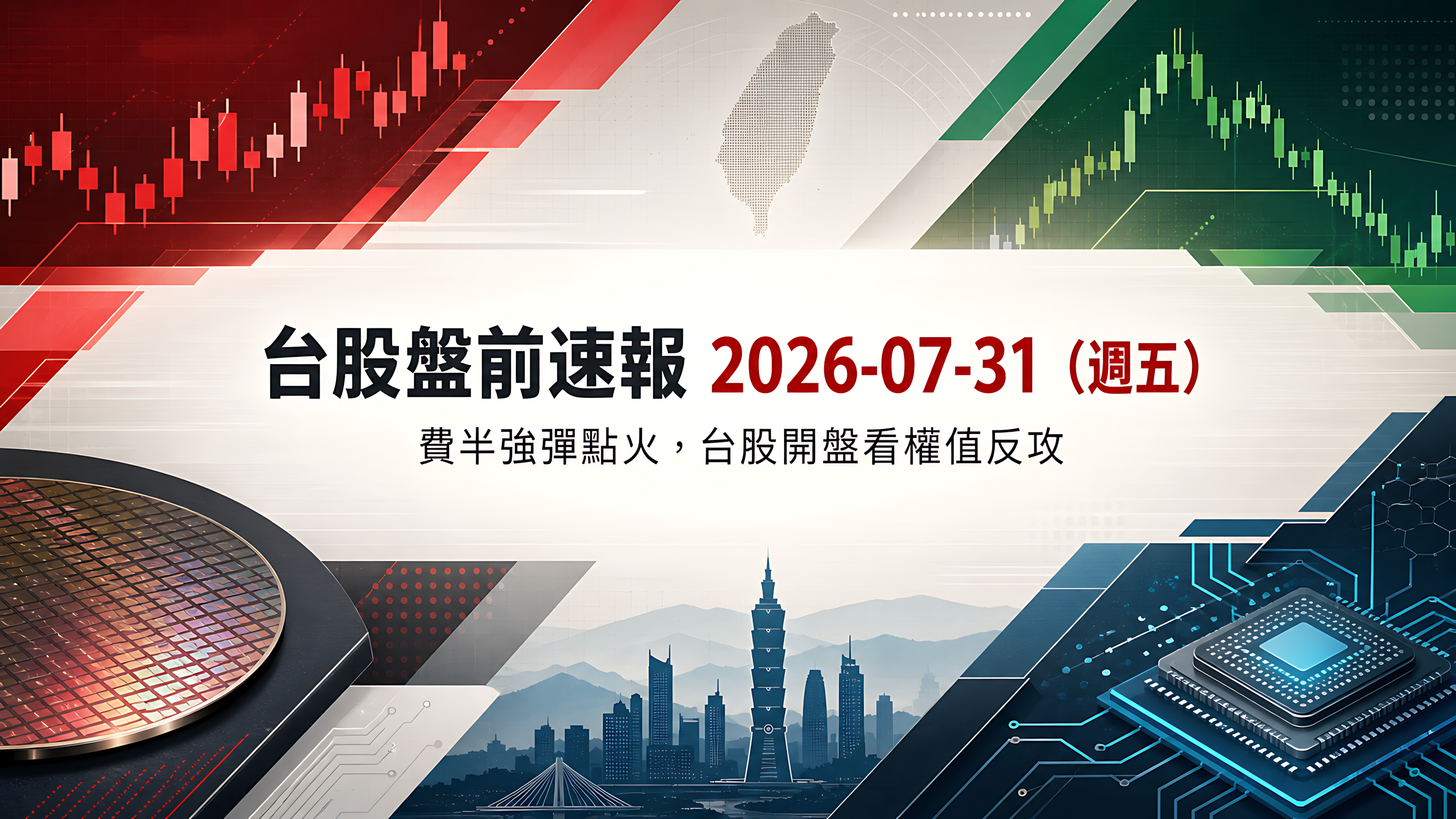 台股盤前速報 2026-07-31