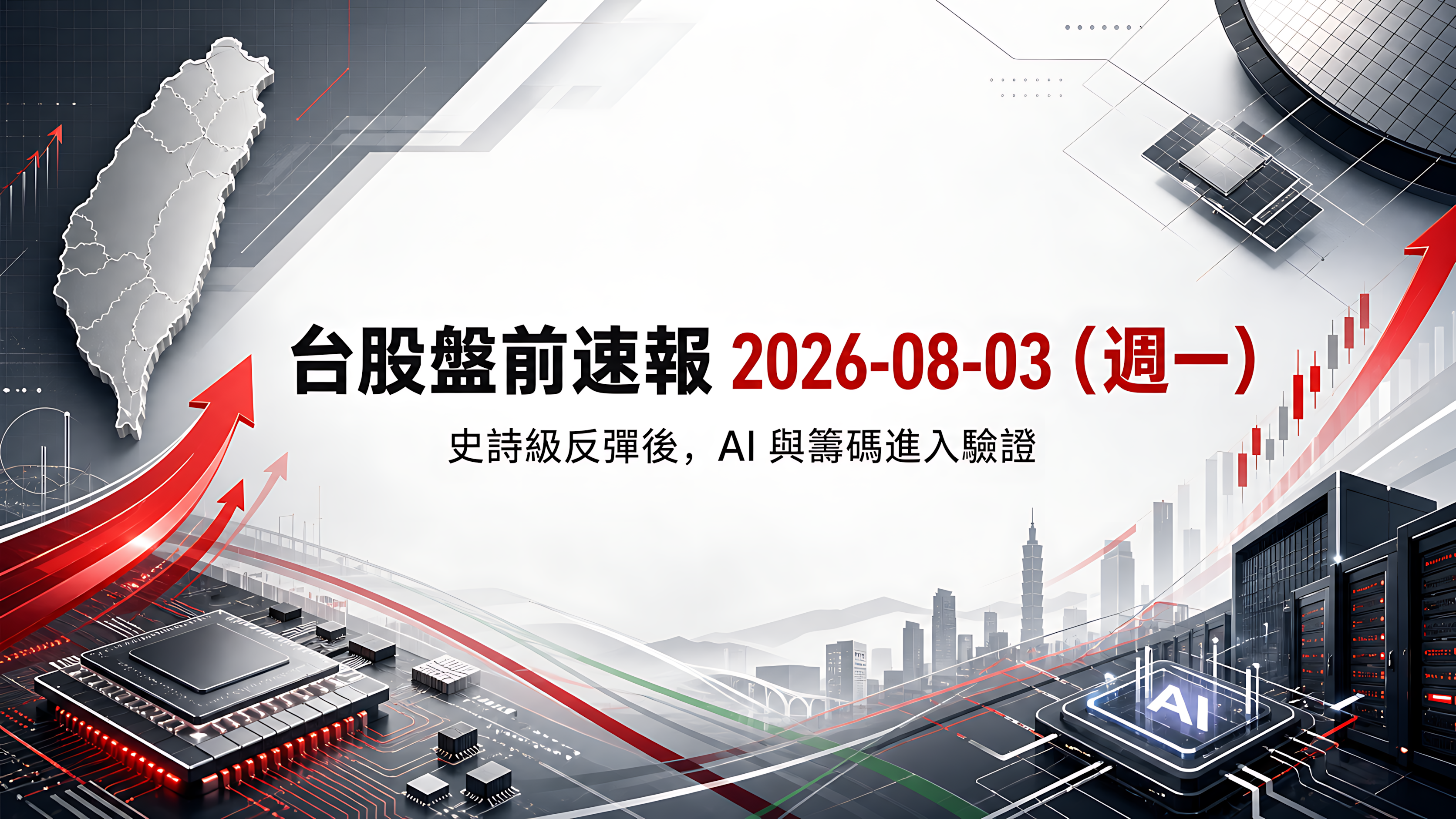 台股盤前速報 2026-08-03