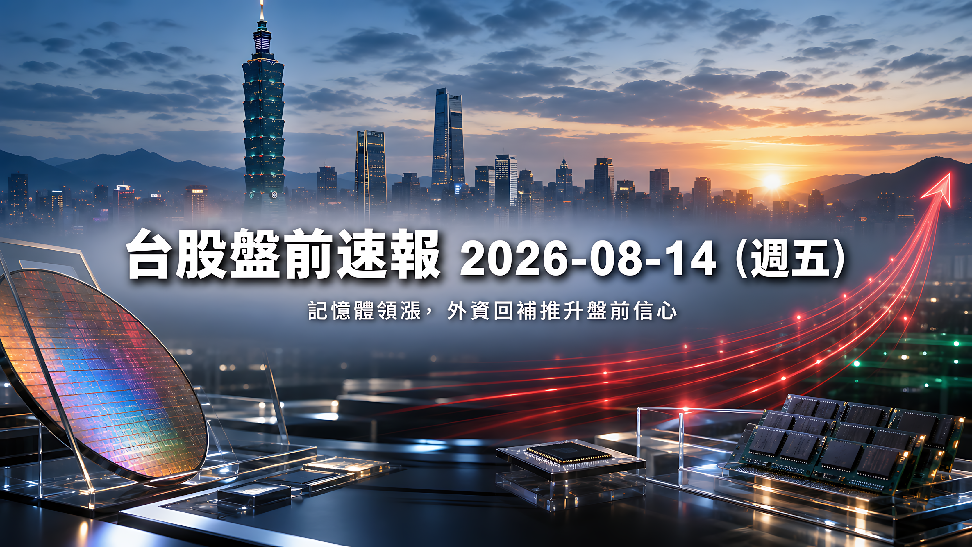 台股盤前速報 2026-08-14