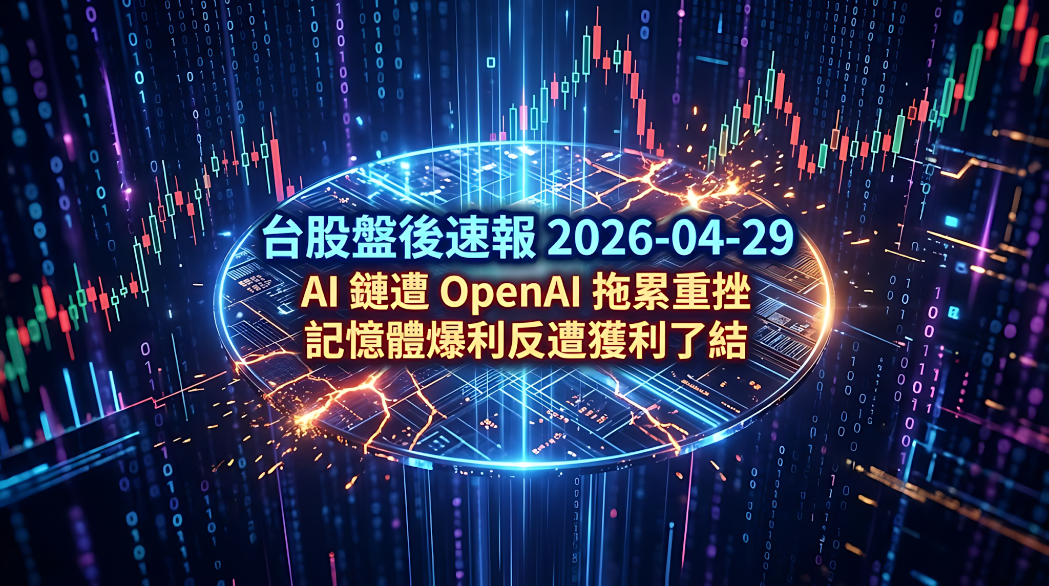 台股盤後速報 2026-04-29
