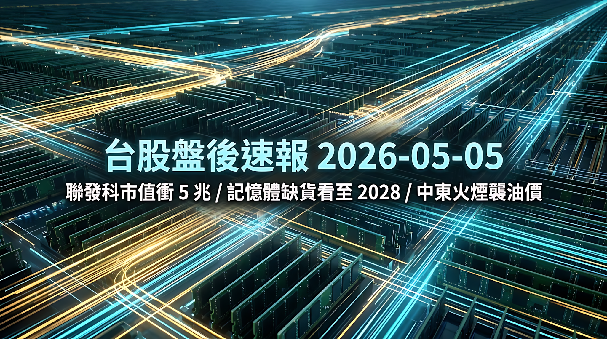 台股盤後速報 2026-05-05