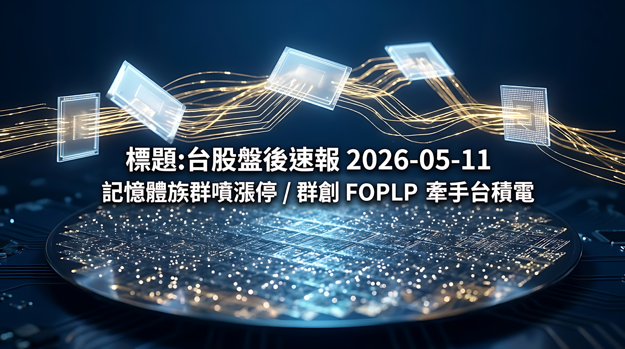 台股盤後速報 2026-05-11 資料圖表
