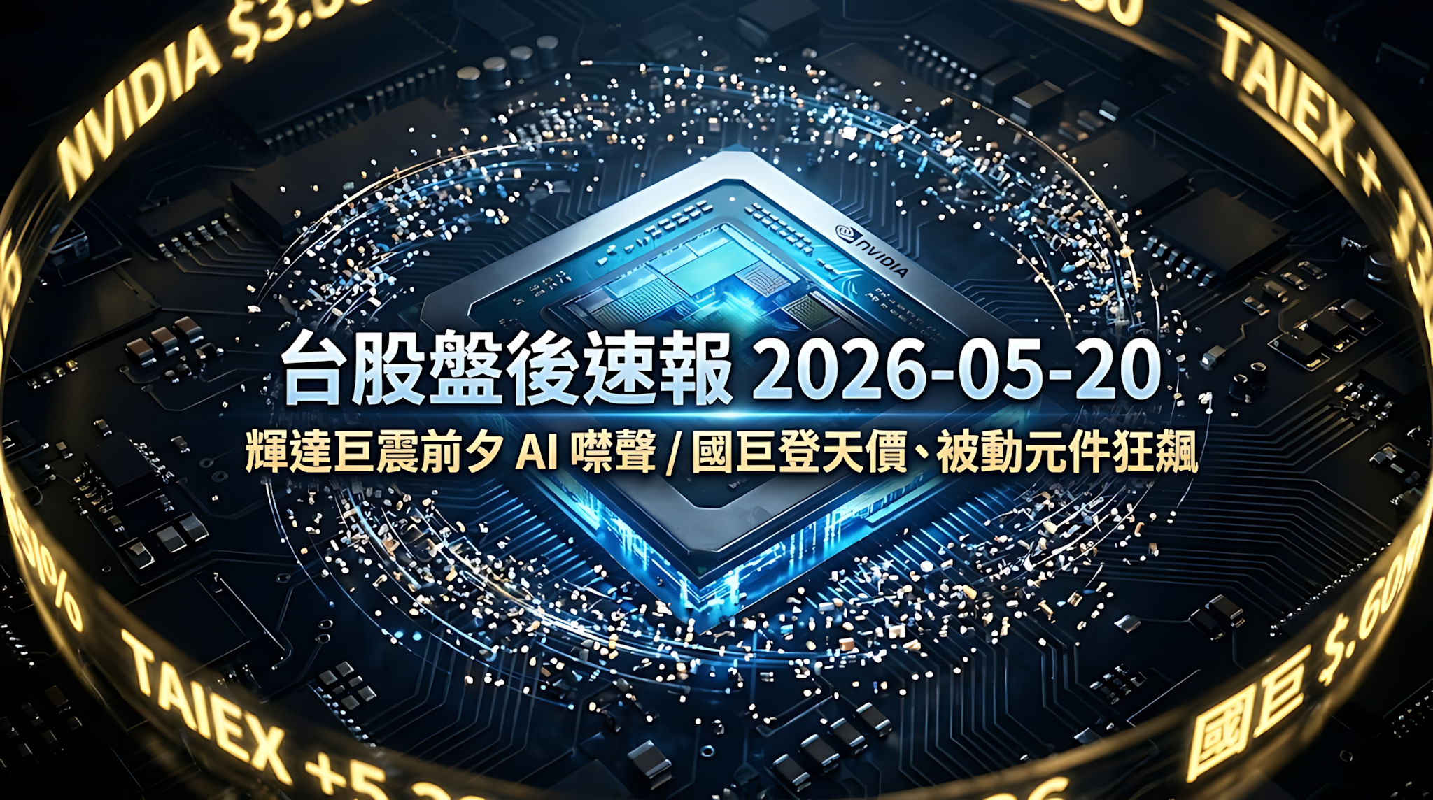 台股盤後速報 2026-05-20 摘要圖