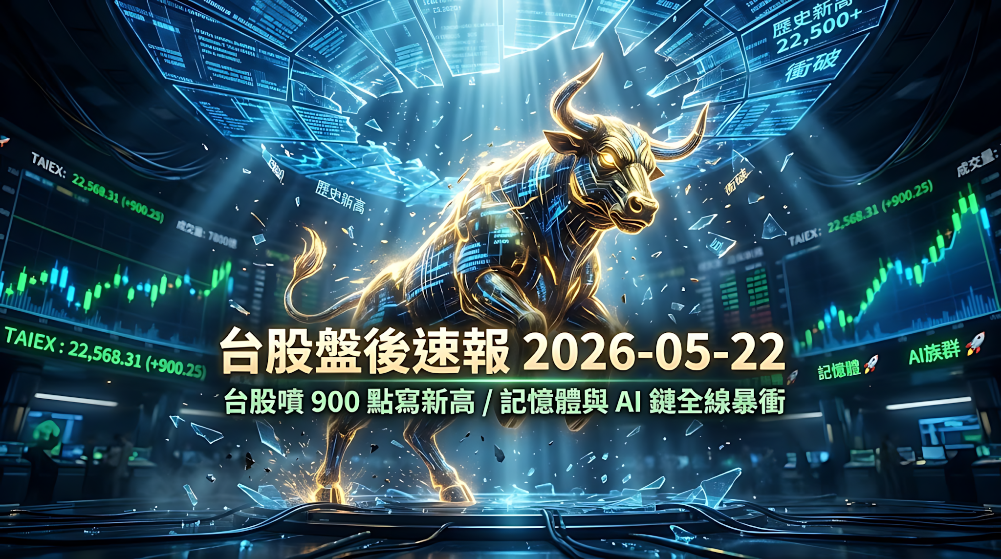 台股盤後速報 2026-05-22 摘要圖