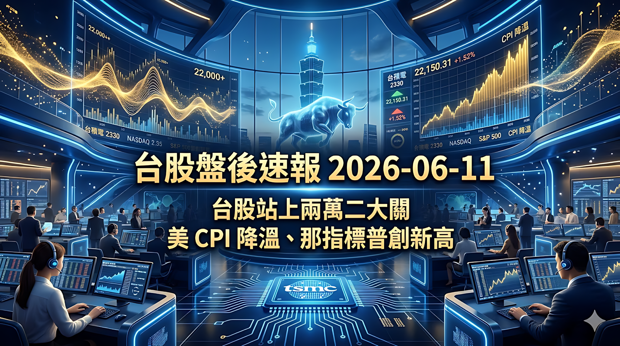 台股盤後速報 2026-06-11 摘要圖