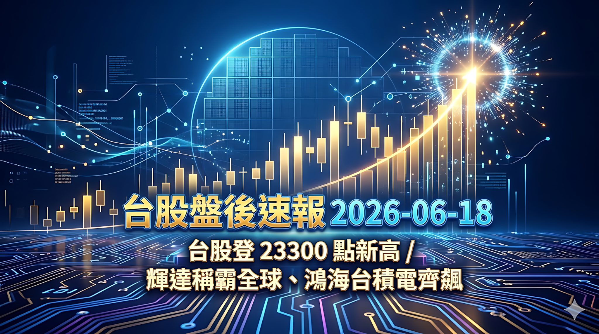 台股盤後速報 2026-06-18