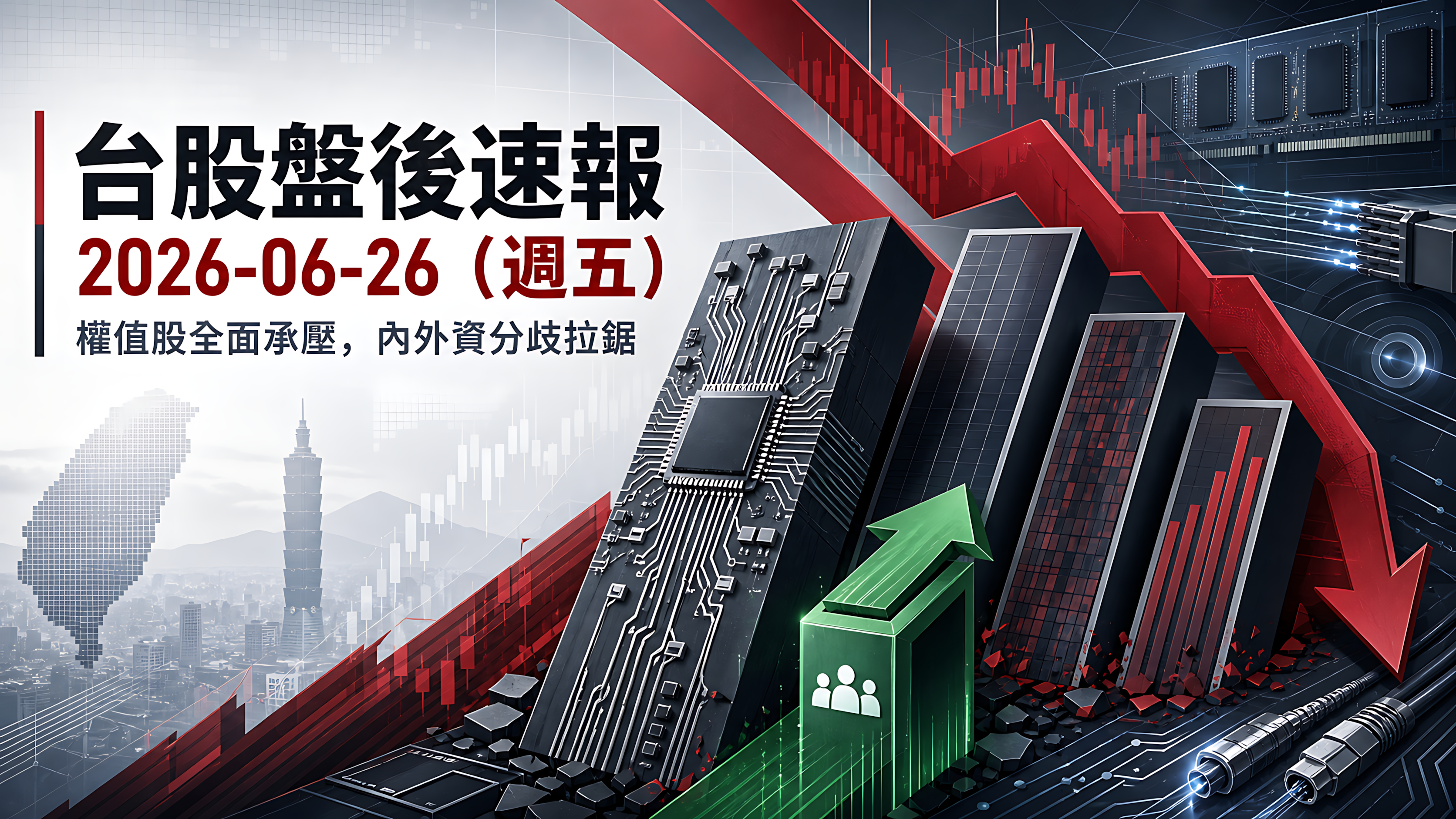台股盤後速報 2026-06-26
