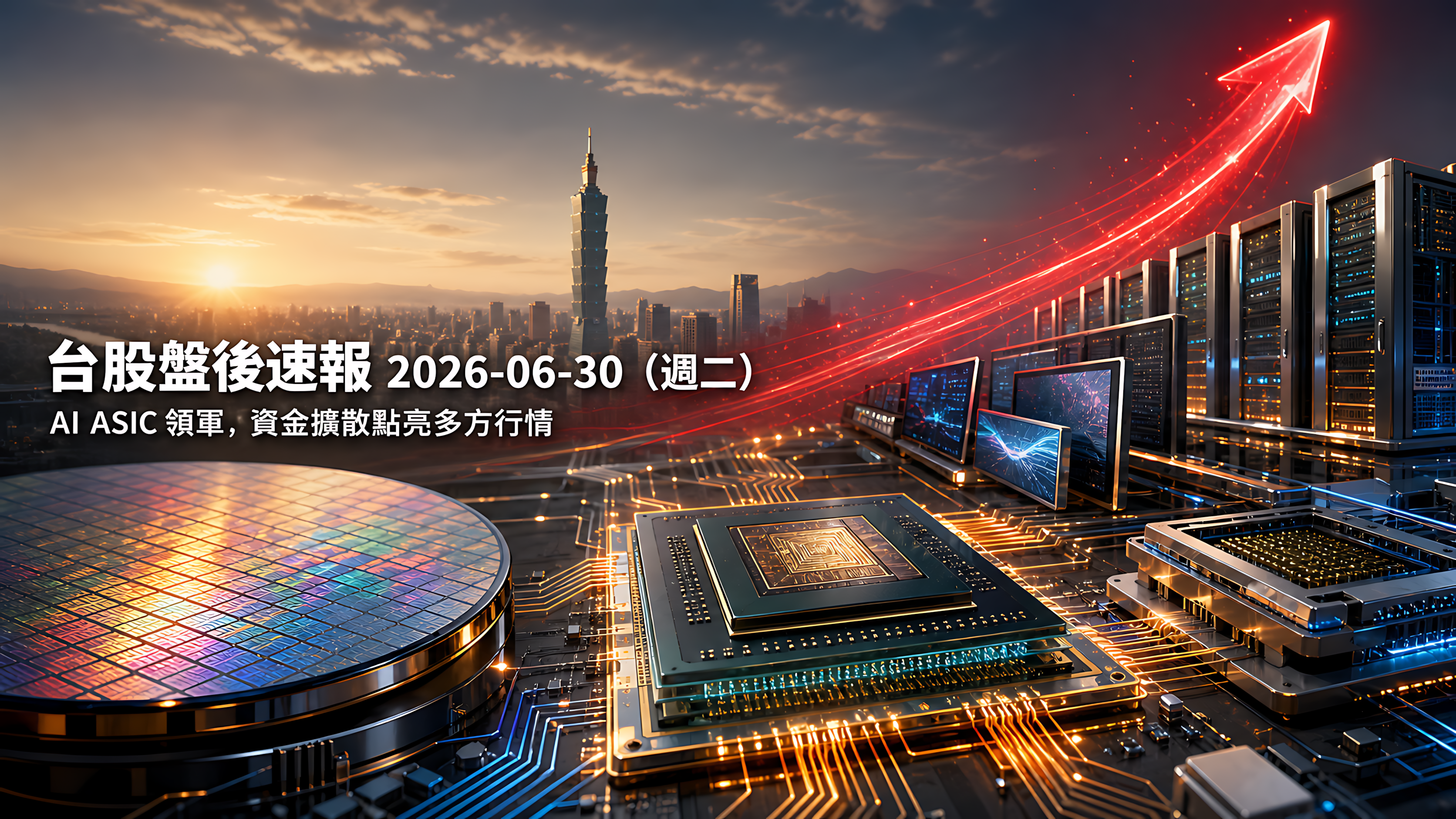 台股盤後速報 2026-06-30