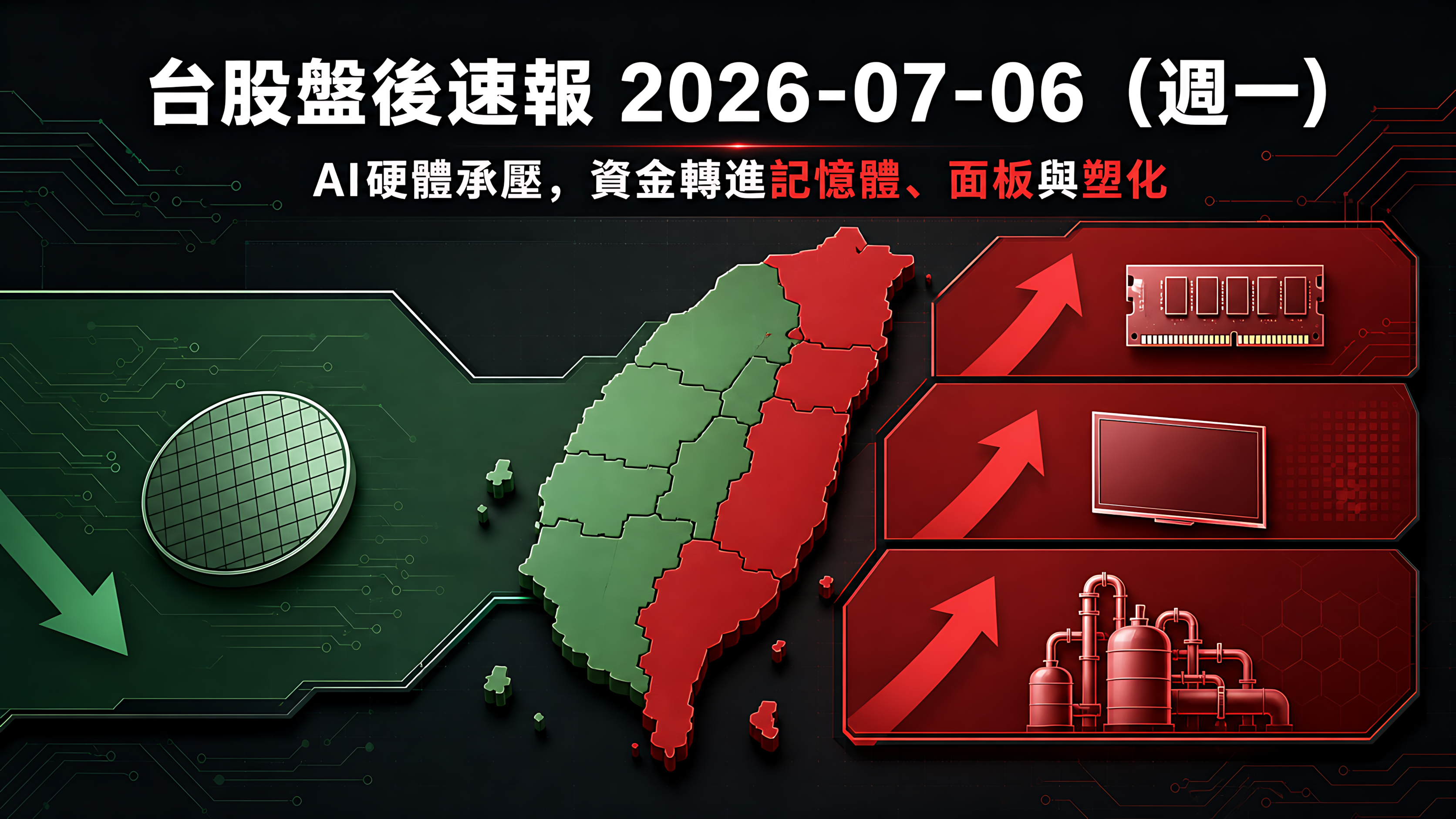 台股盤後速報 2026-07-06