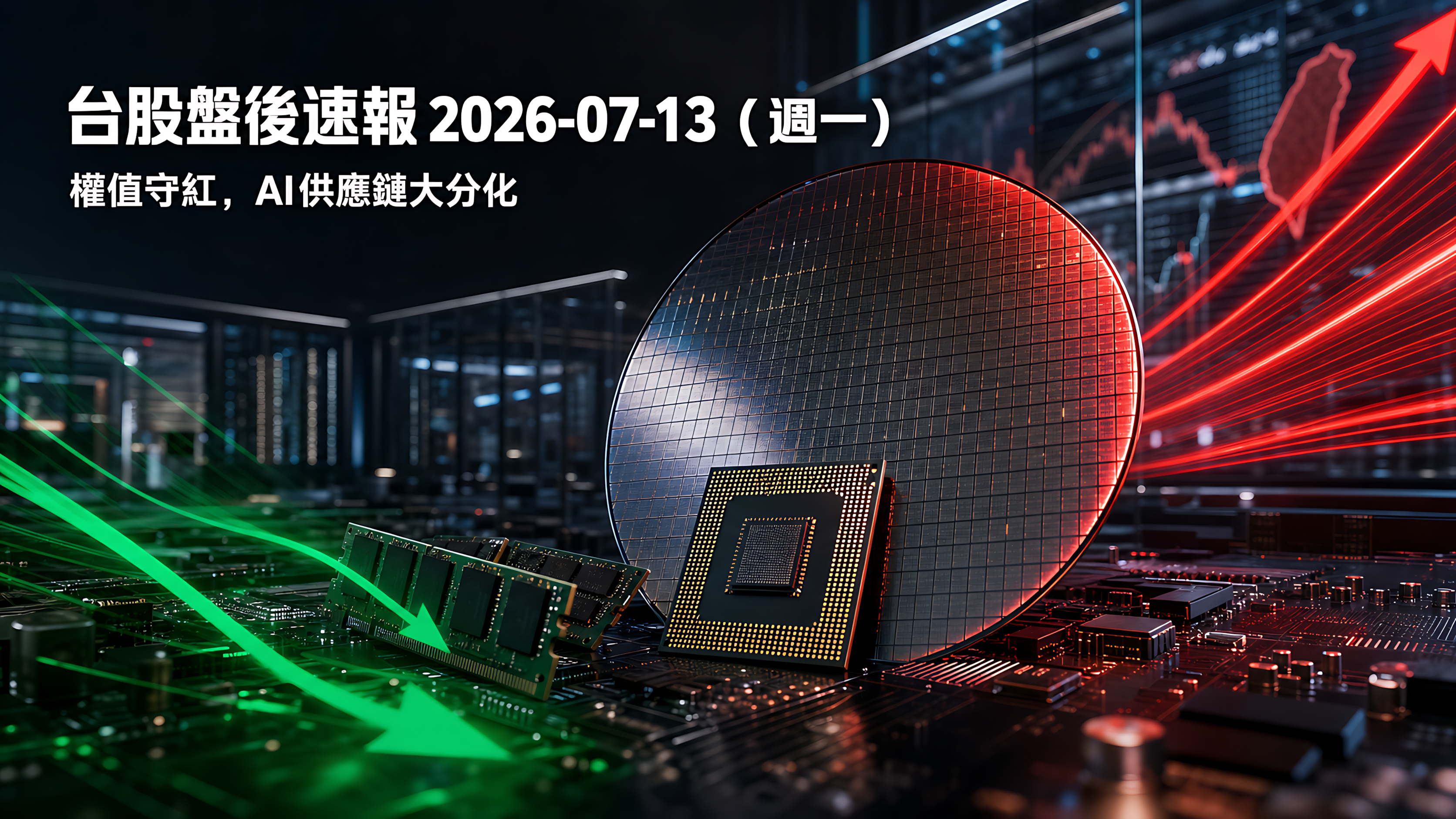 台股盤後速報 2026-07-13