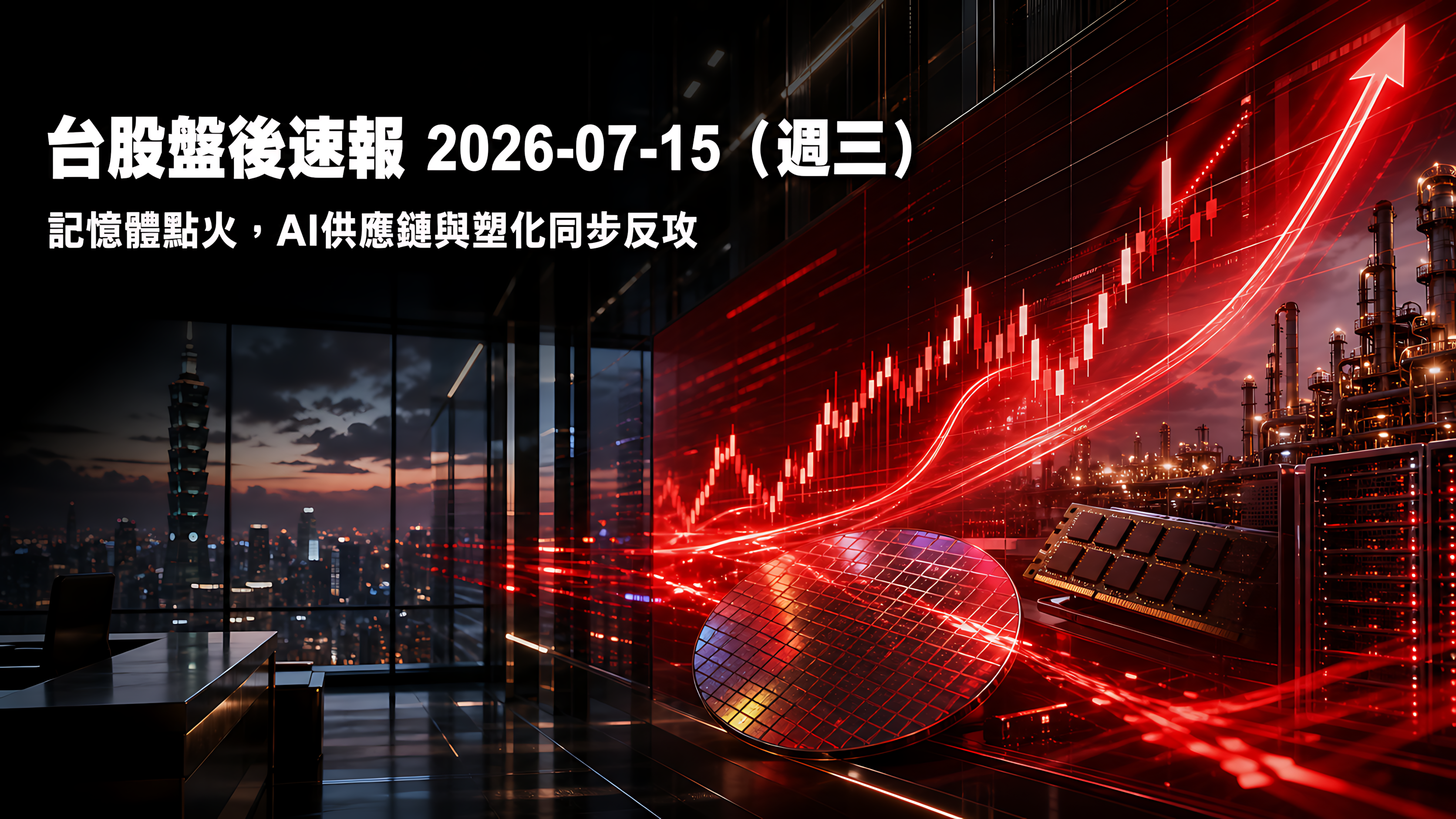 台股盤後速報 2026-07-15