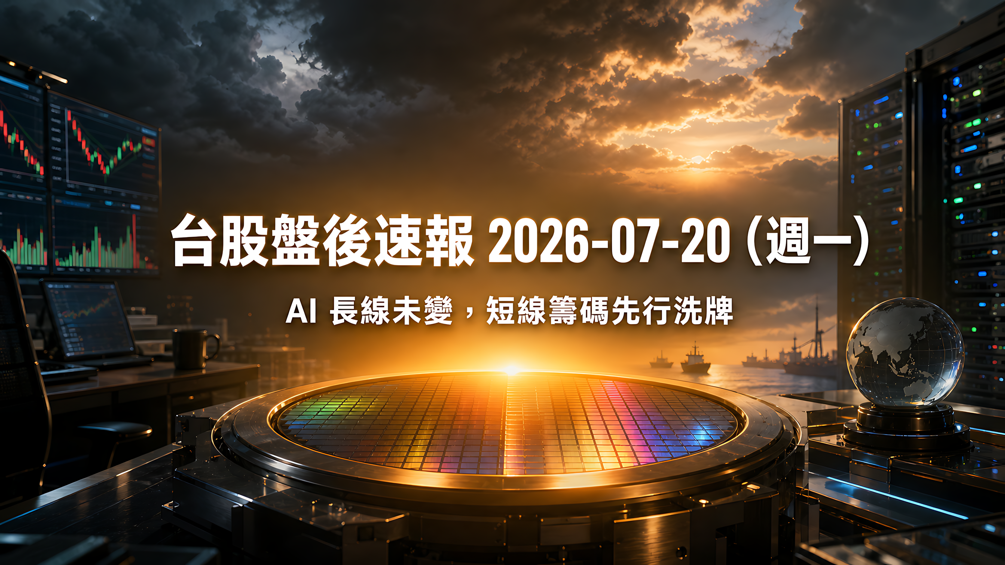 台股盤後速報 2026-07-20