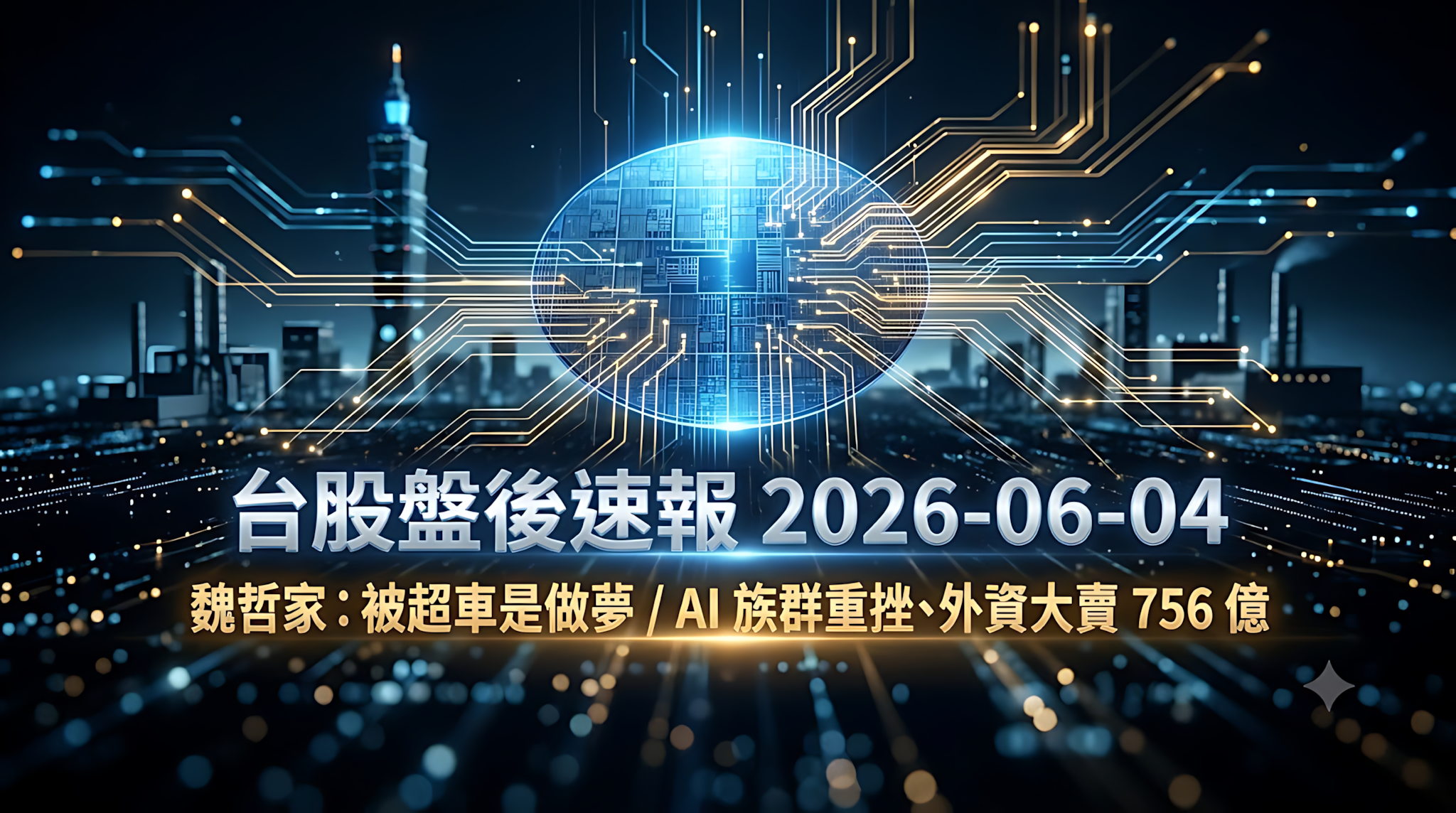 台股盤後速報 2026-06-04 摘要圖