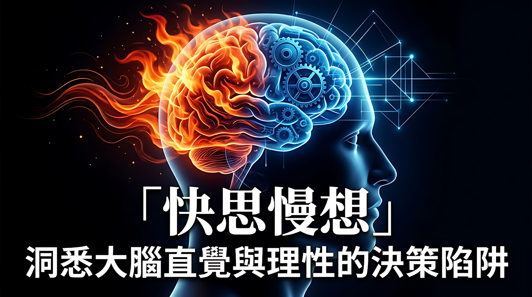 《快思慢想》：揭開大腦黑盒子的諾貝爾級鉅作，為何你以為的理性其實是直覺的幻象？