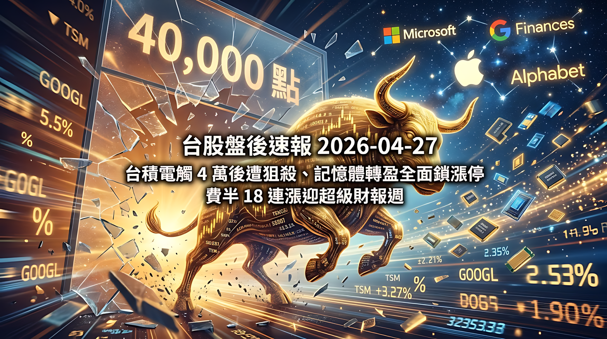 台股盤後速報 2026-04-27